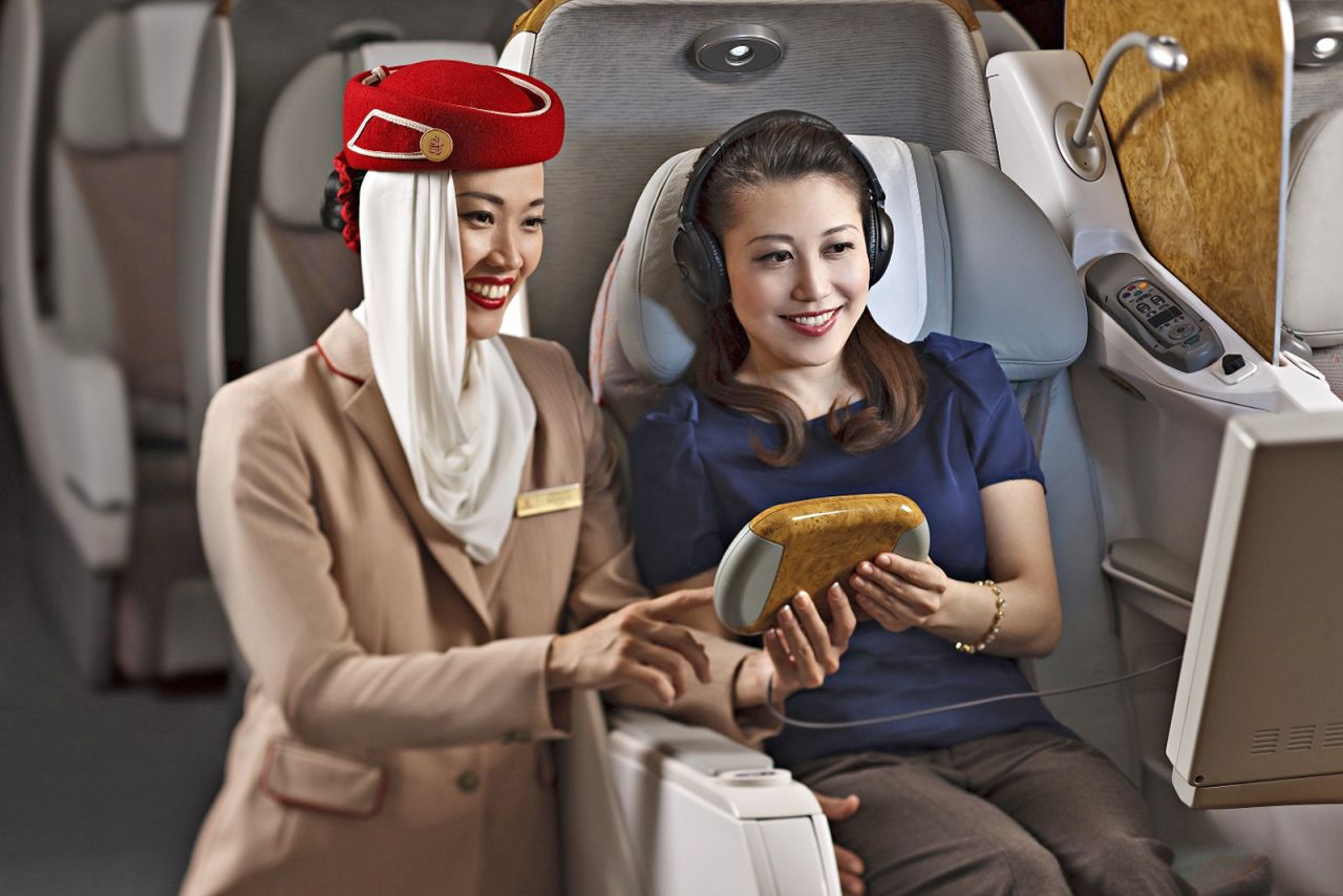 Emirates is one of the world's youngest and fastest-growing fleets. AirlineRatings.com gave seven stars to the airline for both safety and product.