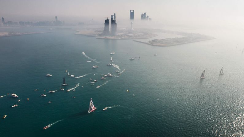 The third leg of the Volvo Ocean Race begins Saturday, January 3, in Abu Dhabi, United Arab Emirates. This portion will conclude in Sanya, China.
