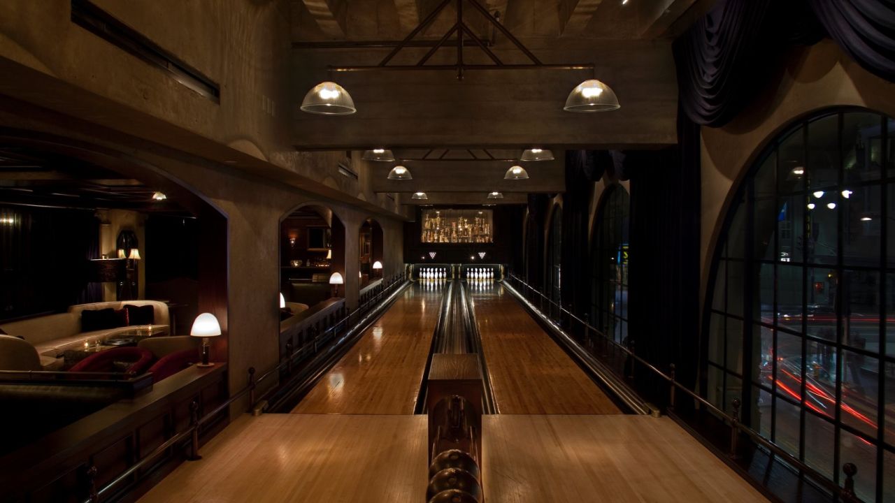 The Spare Room is a newer addition with a throwback vibe fitting its location inside the historic Hollywood Roosevelt Hotel.