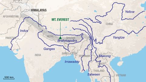 Himalaya rivers