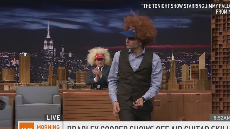 Bradley Cooper Talked those Eagles Hype Videos with Jimmy Fallon