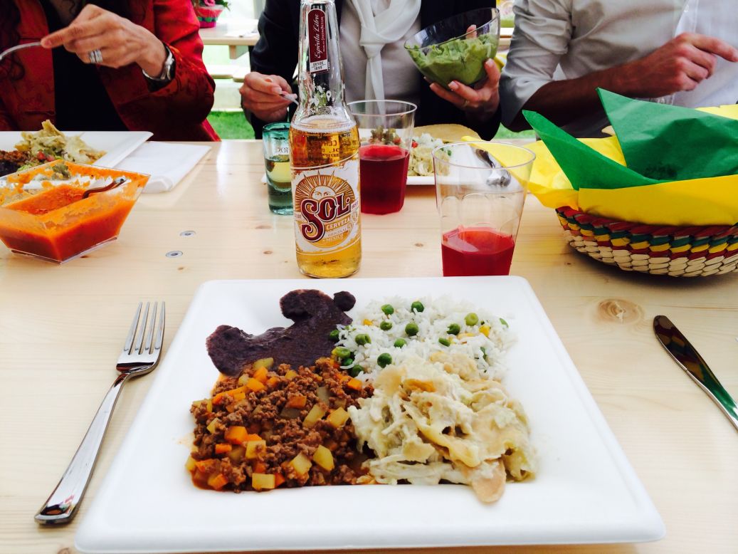Esteban Gutierrez, who has a new role as a Ferrari reserve driver for 2015, admits to missing the pleasures of home, notably Mexican food. And after 18 months living in Switzerland, he finally stumbled across his first proper Mexican meal!