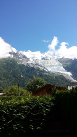 Lotus racer Romain Grosjean chooses an emotive snapshot of a chalet in Chamonix in the French Alps where he enjoyed his first holiday with his wife Marion. Tragically,  it is also where his best man, who died in July 2014, used to live.