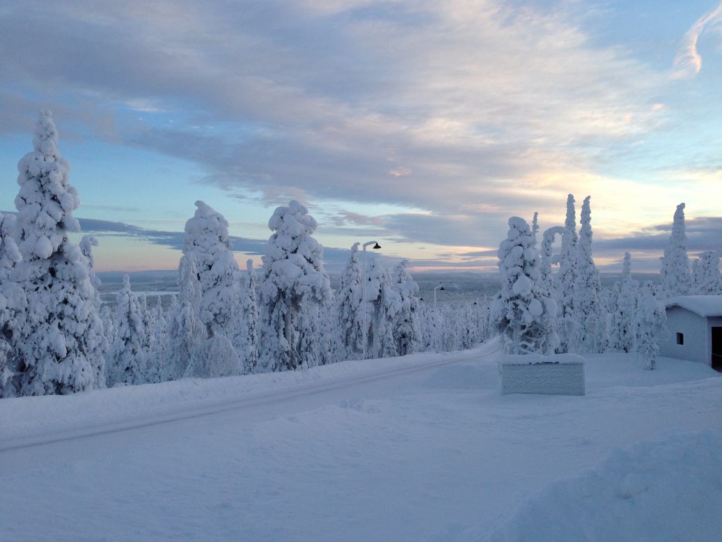 Finnish drivers have often been renowned for their ice cool approach to the race track but Williams driver Valtteri Bottas takes it one step further with his snap of Finnish Lapland in January.