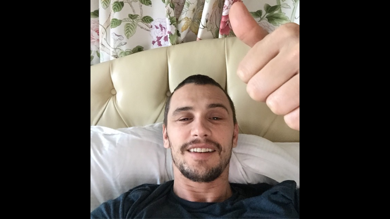 "One more bed selfie for 2014! What a wild year," actor James Franco said <a href="http://instagram.com/p/xR7ap4y9cQ/?modal=true" target="_blank" target="_blank">on his Instagram account</a> on Wednesday, December 31.