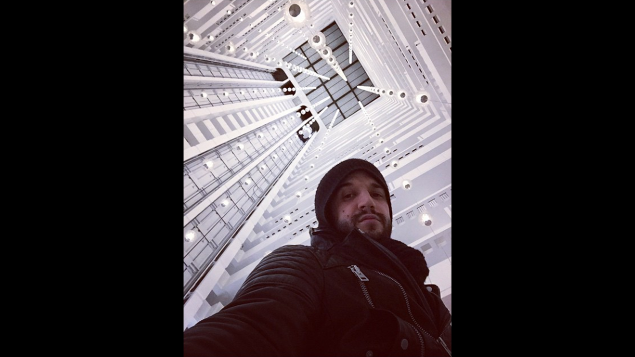 Mark Ballas, one of the professional dancers on the show "Dancing with the Stars," <a href="http://instagram.com/p/xf5cehzPJZ/?modal=true" target="_blank" target="_blank">posted this selfie</a> Monday, January 5, with the hashtags #Nashville and #DWTSLiveTour.