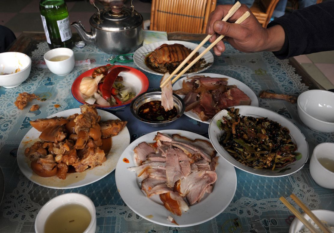 China was the first place to domesticate pigs and today is the world's top producer and consumer of pork. If these pork dishes in Yunnan Province don't convince you, something from <a href="http://travel.cnn.com/most-creative-kitchen-chengdu-092981">Chengdu</a> might.
