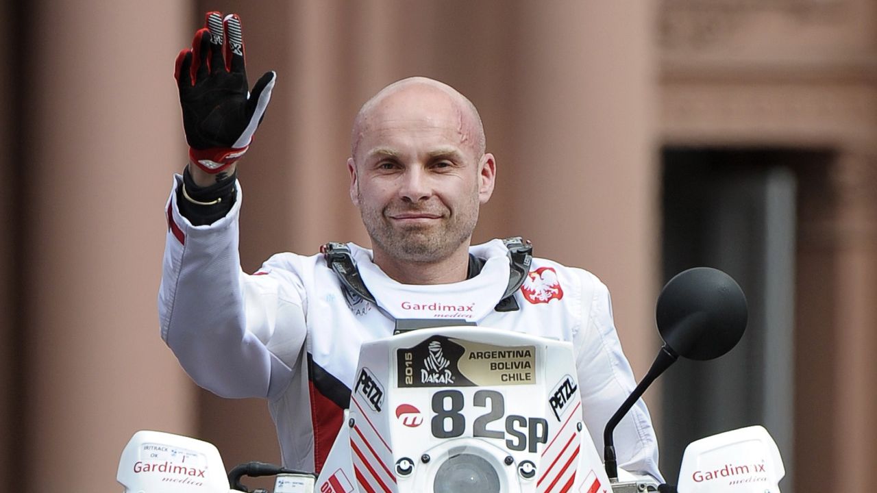 Michal Hernik, who died on Tuesday, was competing in the Dakar for the first time
