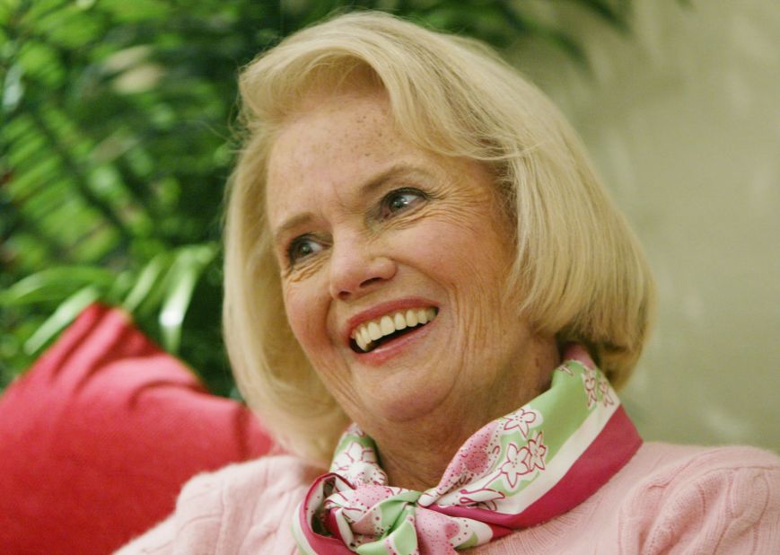 Designer Lilly Pulitzer died at age 81 in Florida on April 7, 2013.