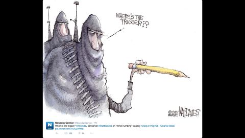 By Newsday cartoonist <a href="https://twitter.com/NewsdayOpinion/status/552961848489046016" target="_blank" target="_blank">Matt Davies</a> 