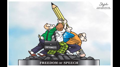 By editorial cartoonist <a href="http://ireport.cnn.com/docs/DOC-1204451">Tom Stiglich</a>, Creators Syndicate