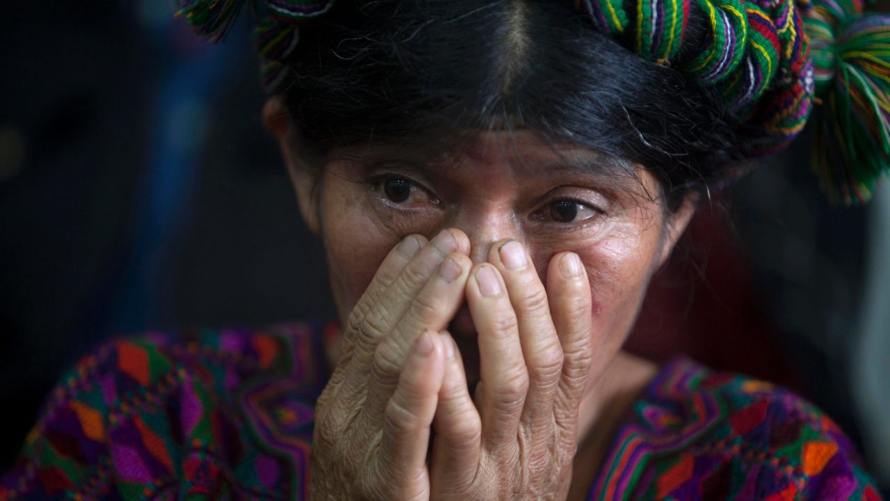 An Ixil Mayan woman in Guatemala City, Guatemala, attends <a href="http://www.cnn.com/2015/01/06/americas/guatemala-genocide-trial/index.html" target="_blank">the genocide trial of former dictator Jose Efrain Rios Montt</a> on Monday, January 5. Montt is accused of allowing the massacre of more than 1,700 indigenous Ixil Mayans in the early 1980s. He was convicted in May 2013, but the verdict was overturned 10 days later on procedural grounds.