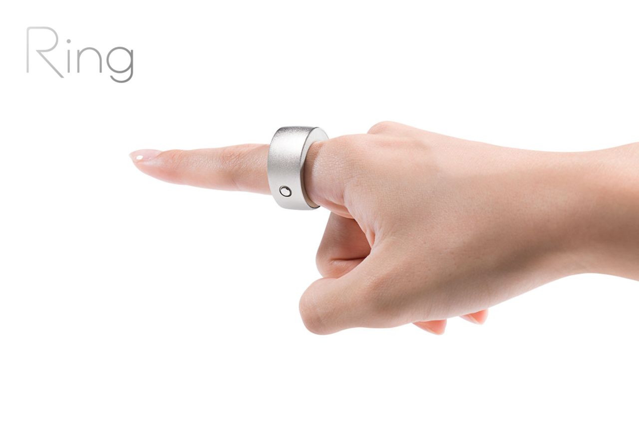 <a href="http://logbar.jp/ring/en/" target="_blank" target="_blank">Ring</a> by Logbar allows you to do things such as play music from your phone or close curtains using gestures programmed into a smart phone app.
