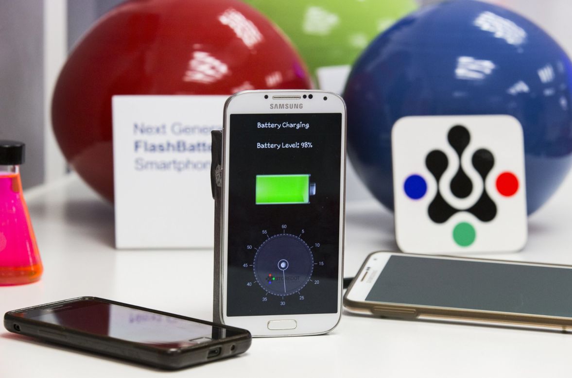 Israeli startup <a href="http://www.store-dot.com/" target="_blank" target="_blank">StoreDot</a> has created a bio-organic charger system that it says can recharge a smartphone battery in just 30 seconds. A product compatible with all makes of smartphone could be on the market by 2016.