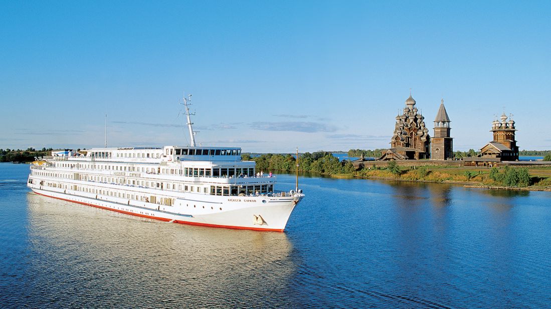 The Volga is the longest river in Europe, passing 11 of Russia's biggest cities. Along with river, you can see Kizhi Island's Preobranzhenskaya Church, constructed in 1714 without the use of a single nail.