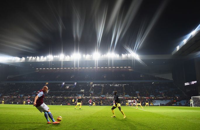 Aston Villa has managed just 11 goals in 22 league games this season, the division's lowest scorers.