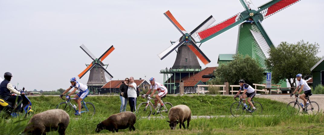 The windmills have become a tourism hotspot, with many keen to sample Zaanse Schans' bucolic lifestyle