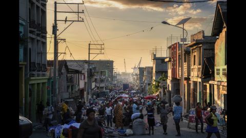 The markets in Haiti are a sign of rebirth and a return to normality, Gualazzini said.