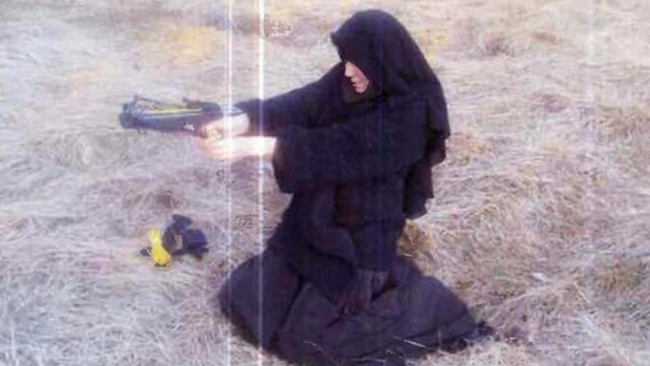 French newspaper Le Monde claims this is a 2010 photo of Hayat Boumeddiene. CNN has not independently confirmed the authenticity of the image.