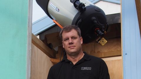Amateur astronomer Terry Lovejoy has discovered five comets.