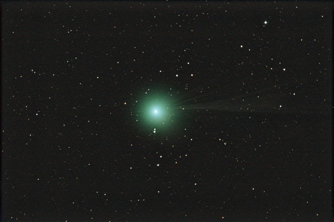Astrophotographer Jim Ribble took this photo of Comet Lovejoy from Gainesville, Georgia, on January 10, 2015.