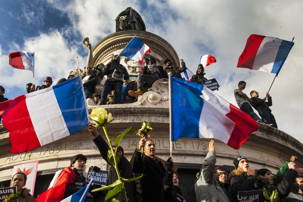 More than a million people attended a <a href="http://www.cnn.com/2015/01/11/world/charlie-hebdo-paris-march/index.html" target="_blank">"unity rally" in Paris</a> on Sunday, January 11, days after Islamic extremists killed 17 people in the country. Award-winning photographer Peter Turnley was at the rally, which has been called the largest mass gathering in France's history. Click through to see more of Turnley's images.