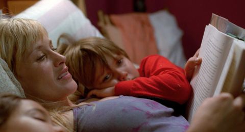 Patricia Arquette won in the best supporting female category for "Boyhood."