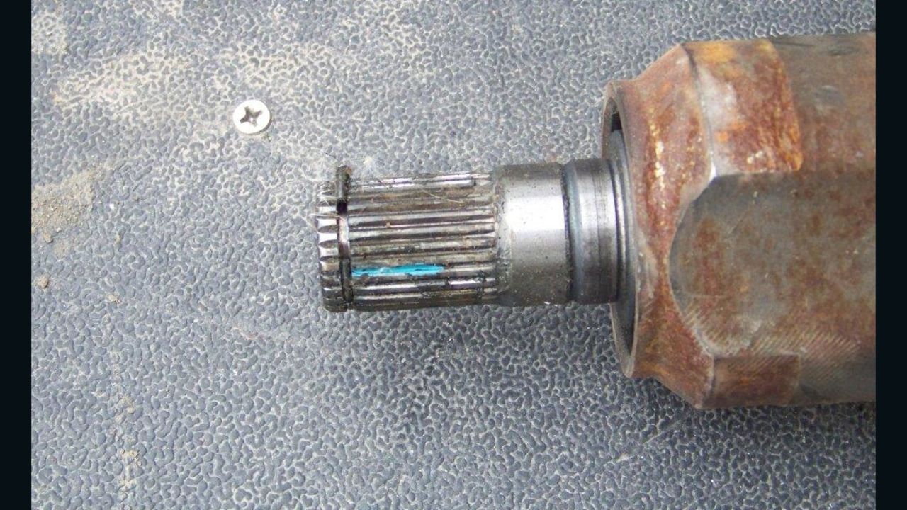 A body shop says it was being pushed to use this rusty part in a repair, according to the Louisiana Attorney General's office.