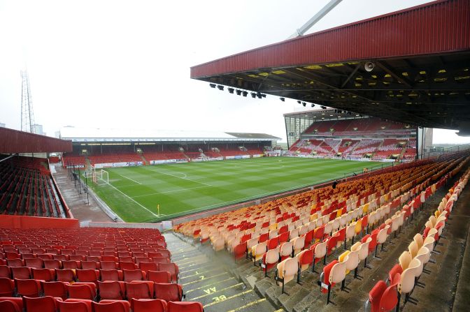 Aberdeen's Pittodrie stadium, scene of past glories. Are more to follow in the near future?