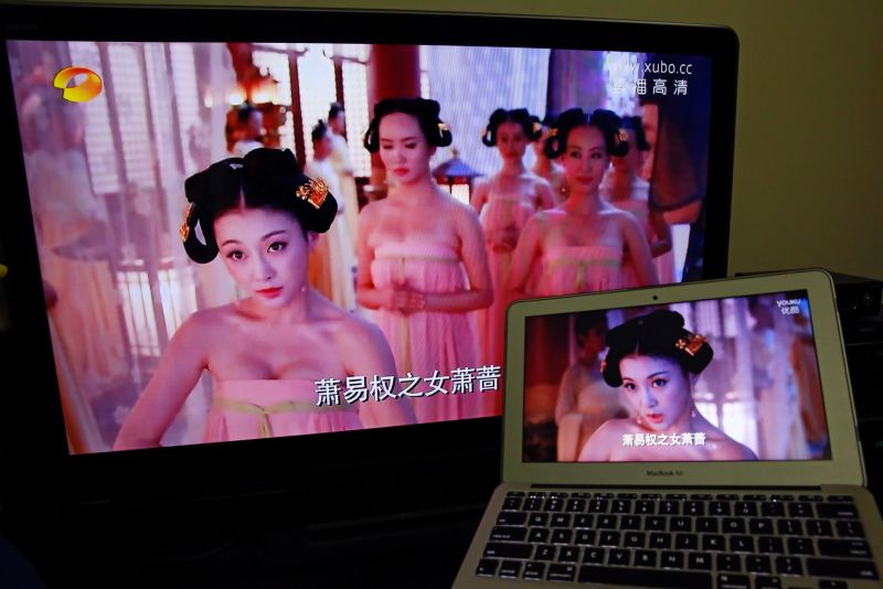 Censored in China Cleavage, time travel and Western lifestyles