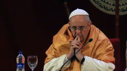 getty pope francis visits sri lanka day one