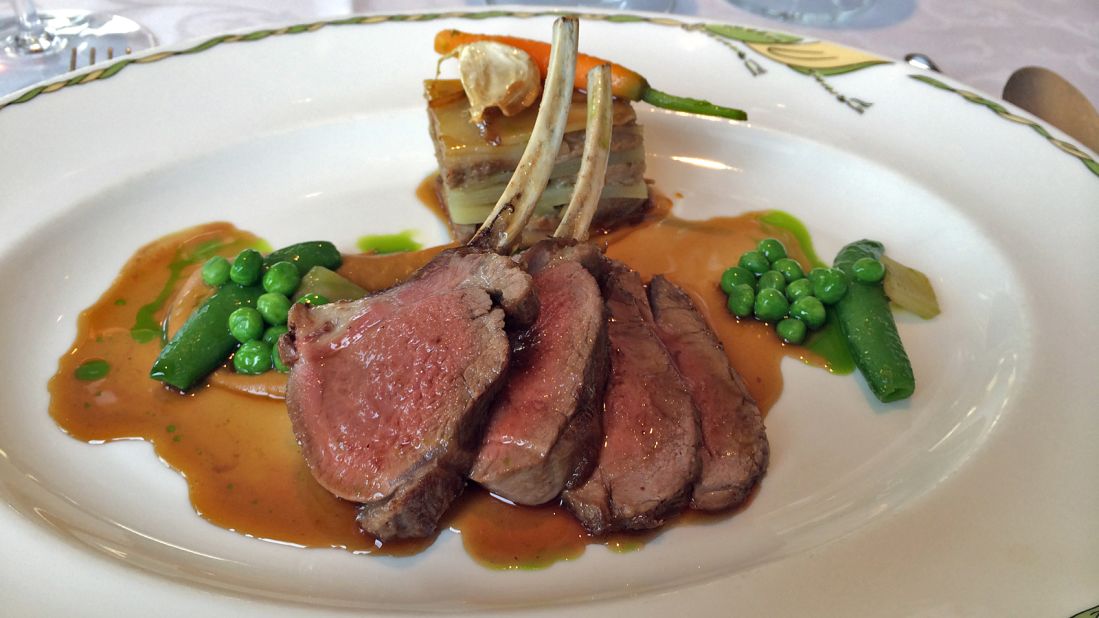 The charming Waterside Inn on the banks of the Thames is a temple to French gastronomy. If your stomach has space for only one entree, you can't go wrong with the lamb (pictured).