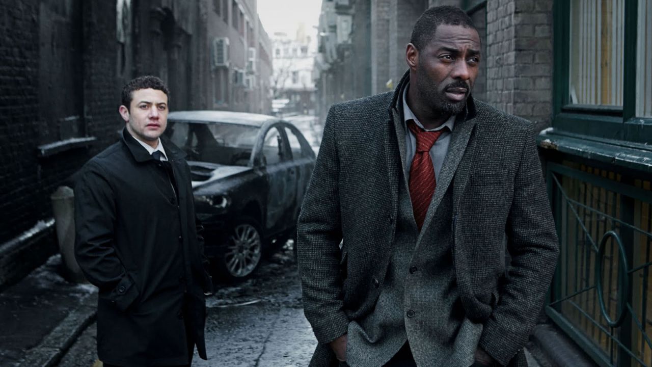"Luther," starring Idris Elba (right) and Warren Brown.