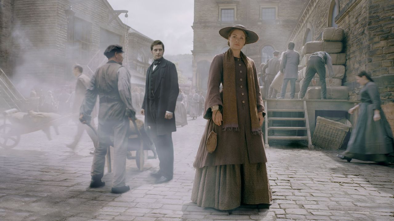 "North and South," starring Daniela Denby-Ashe and Richard Armitage.