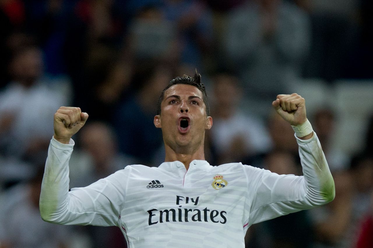 September 23: Ronaldo scores four in Madrid's rout of Elche, breaking into the top 10 of La Liga's all-time scorers.