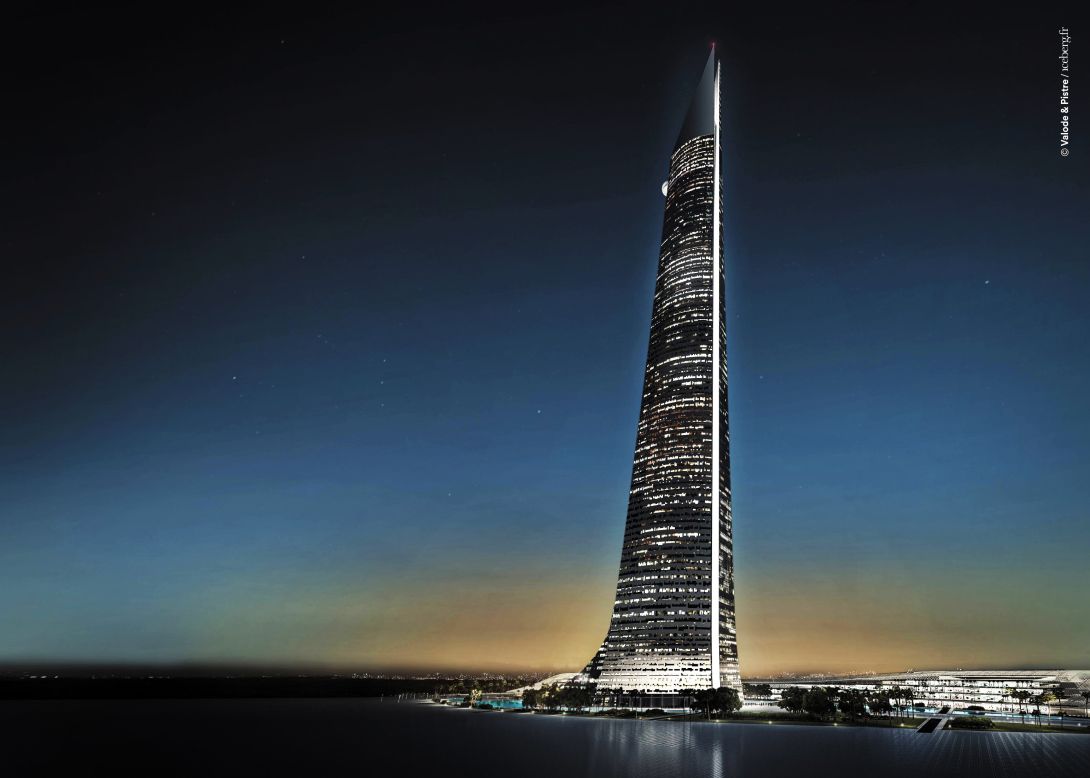 An artist's impression of the Al Noor Tower, which could become the tallest building in Africa. Construction is planned for later this year.