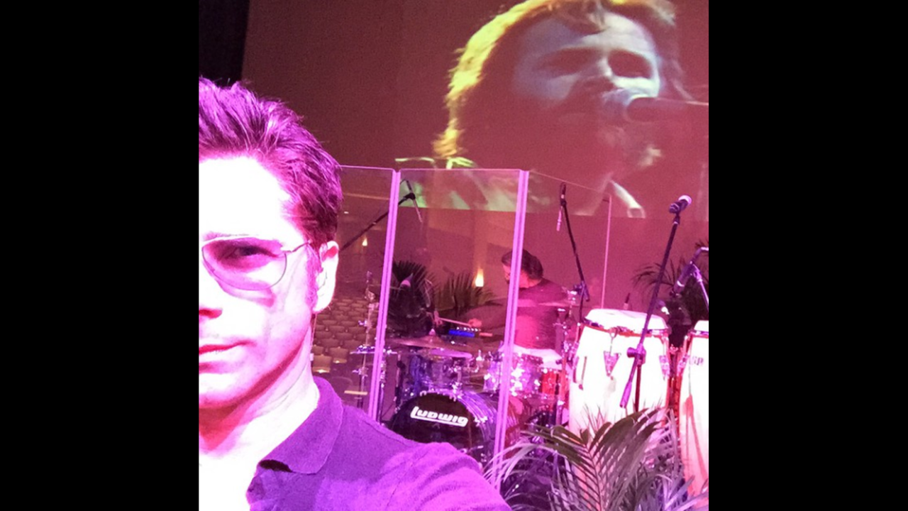 Actor John Stamos <a href="http://instagram.com/p/xqZaLcCh5O/?modal=true" target="_blank" target="_blank">sent this selfie to Instagram</a> with the caption "God Only Knows" on Saturday, January 10. Stamos is referring to a song from the Beach Boys, who he has been performing with recently.