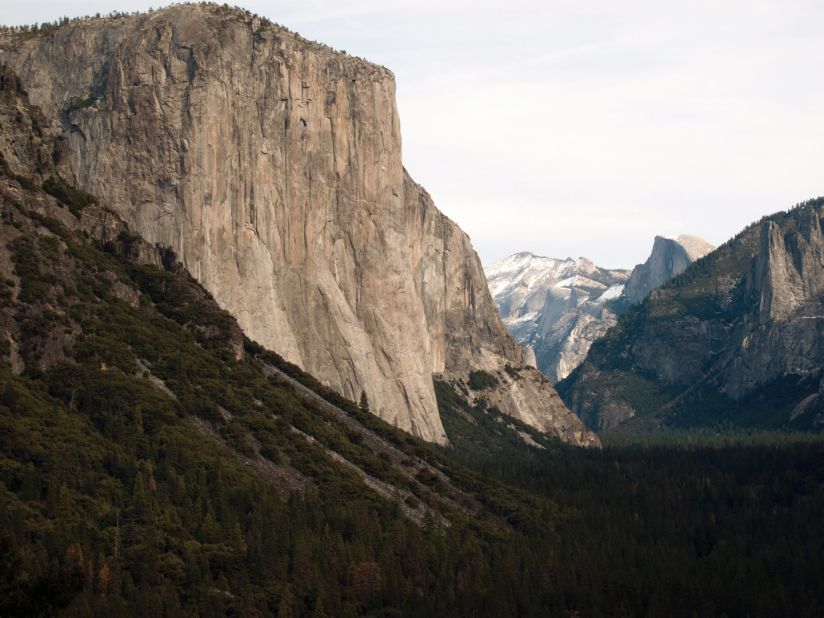 The Dawn Wall has few footholds and may be the most difficult climb in the world.