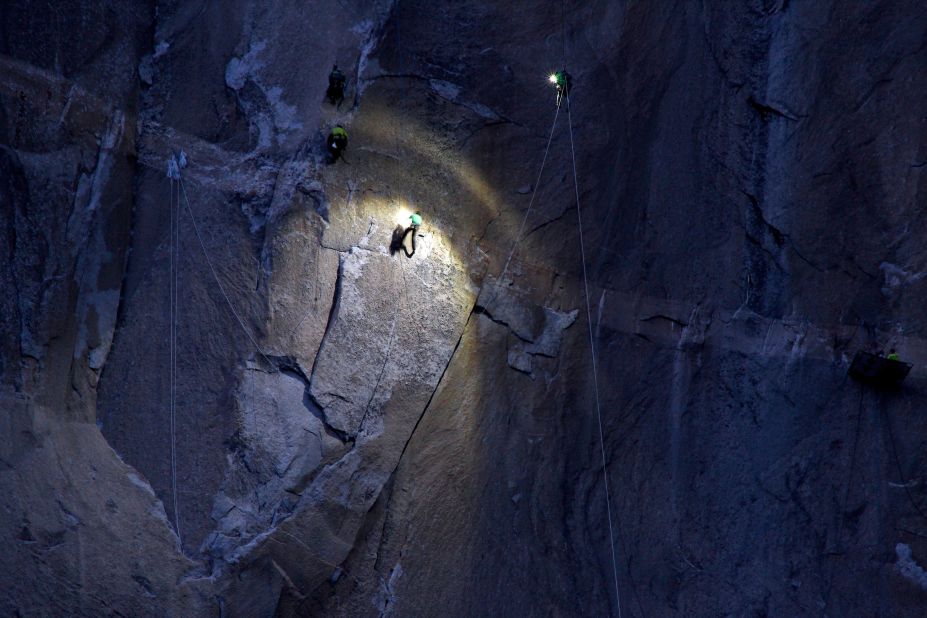 Jorgeson climbs on Wednesday, January 7.