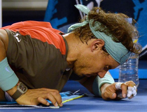A back injury hindered Nadal last year in Melbourne, heavily contributing to his loss in the final to Stan Wawrinka of Switzerland. He had previously never lost a set to Wawrinka.