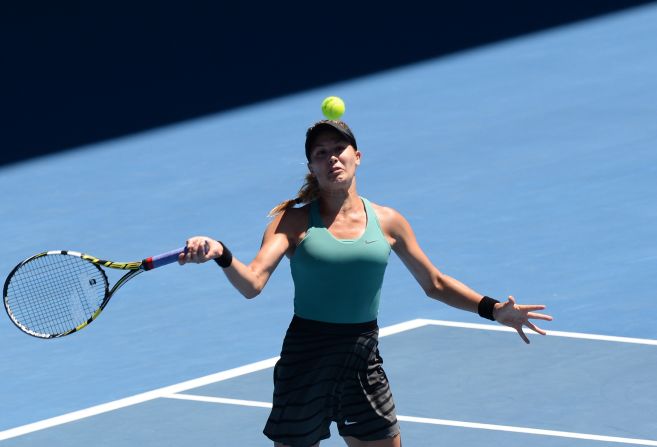 Last year at the Australian Open was where Eugenie Bouchard truly announced herself to the tennis world. She reached the semifinals. Bouchard went on to make the Wimbledon final later in 2014.
