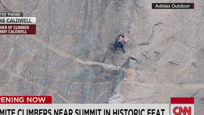 Free Climbers Near Summit Of El Capitan Cnn 