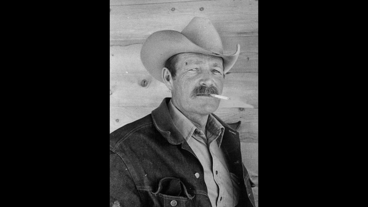Marlboro Man Darrell Winfield, shown here in 1979, died Monday at the age of 85. 