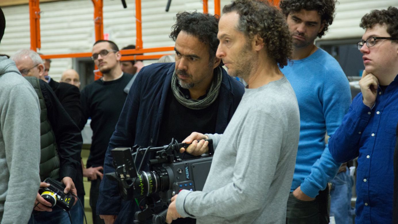 Alejandro González Inárritu (mejor director) y Emmanuel Lubezki (mejor director de fotografía).