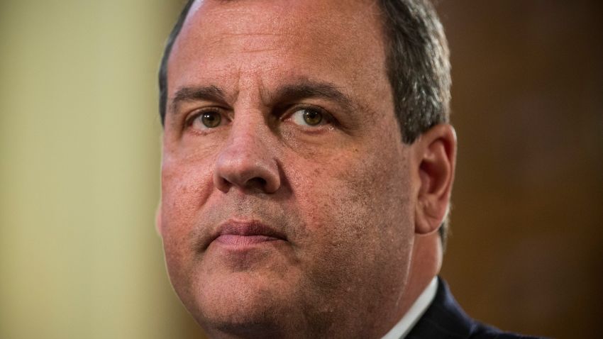 New Jersey Governor Chris Christie gives the annual State of the State address on January 13, 2015 in Trenton, New Jersey. Christie addressed topics ranging from state pensions to new drug addiction solutions.
