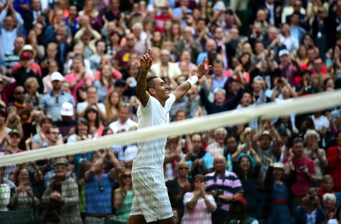 A place in the Wimbledon quarterfinals was a major breakthrough for the 19-year-old Australian.