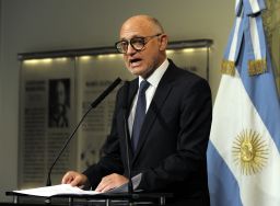 Argentine Foreign Minister Hector Timerman says allegations of a cover-up are "baseless."