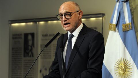 Argentine Foreign Minister Hector Timerman says allegations of a cover-up are "baseless."