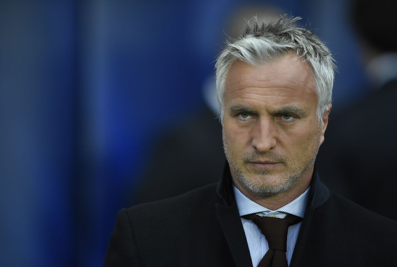 Former professional footballer David Ginola has announced his intention to run against Sepp Blatter in the race to become president of FIFA, world soccer's governing body.