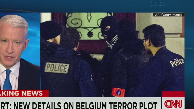 Report: Belgian terrorists wanted to behead official
